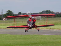 G-FDPS @ EGTC - cn 6066 FLIGHTS AND DREAMS LTD. previous reg. N130PS - by Chris Hall
