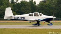 N856PB @ LBT - Taxiing out