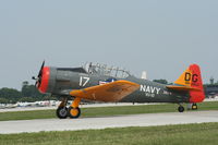 N7692Z @ KOSH - North American SNJ-4 - by Mark Pasqualino