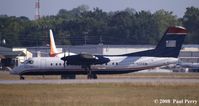 N331EN @ PGV - Taxiing off the runway