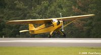 N6510H @ LBT - Resisting the runway