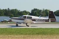N5223J @ KOSH - Mooney M20K - by Mark Pasqualino