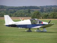 F-BXJB @ EGSP - Robin DR400 visiting Sibson - by Simon Palmer