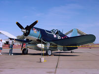 N773RD @ KNJK - USMC F4U Corsair