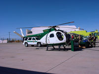 N5187Y @ KNJK - US Border Patrol OH-6 Cayuse