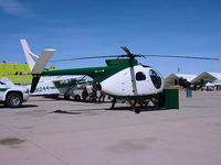 N5187Y @ KNJK - US Border Patrol OH-6 Cayuse