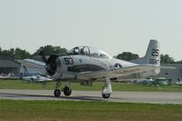 N757K @ KOSH - North American T-28C - by Mark Pasqualino