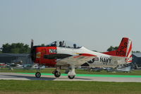 N666GR @ KOSH - North American T-28C - by Mark Pasqualino