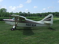 N6875M - Stinson 108-3 at home in Burt, NY. - by Terry L. Swann
