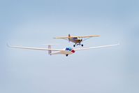N2KJ @ KLPC - Landing West Coast Piper Cub Fly-in Lompoc 2008 - by Mike Madrid