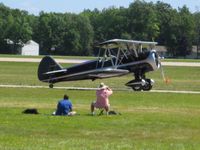 N347KF @ OSH - Airventure 2008 - Oshkosh, WI - by Bob Simmermon