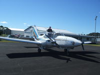 VH-FVP @ YLIS - Piper PA23 Aztec. G-BFVP now VH-FVP in Australia. - by R Heal