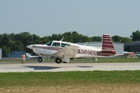 N58086 @ KOSH - Mooney M20J - by Mark Pasqualino
