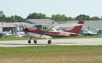 N419BE @ KOSH - Cessna 182 - by Mark Pasqualino