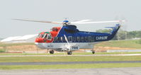 N612AZ @ KDAN - Sikorsky S-61N landing in Danville Va. 5-2-08  to refuel..This copter crashed August 5,2008 in Northern California with 9 fatals and 4 critical.Worst aircraft accident in U.S. history involving firefighters...  - by Richard T Davis