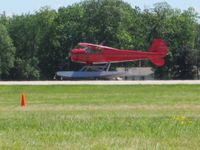 N19498 @ OSH - Departing RWY 36, Airventure 2008 - Oshkosh, WI - by Bob Simmermon