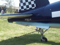 N83JC @ KRDG - closeup of N number on tail - by tconrad