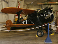 N10538 @ KBDL - This classic Golden Age racer can now be admired at the New England Air Museum. - by Daniel L. Berek