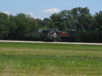 N75480 @ OSH - Nanchang CJ6 landing RWY 36 at Airventure 2008 - Oshkosh, WI - by Bob Simmermon