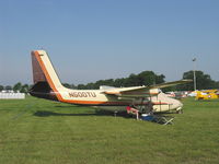 N500TU @ OSH - 1962 Aero Commander 500A, two Continental IO-470-Ms 260 Hp each - by Doug Robertson
