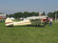 N9872A @ OSH - 1950 Cessna 190, Continental W670 - by Doug Robertson
