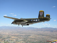 N8195H - Formation flight into Plant 42