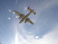 N8195H - Formation flight into Plant 42.