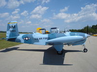 N234MD @ KMNM - Beech T-34B