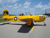 N134TD @ KMNM - Beech T-34B - by Mark Pasqualino