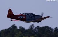 N6558D @ LBT - Departing Lumberton