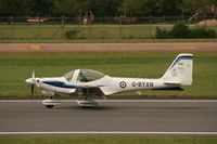 G-BYXN @ EGVA - Taken at the Royal International Air Tattoo 2008 during arrivals and departures (show days cancelled due to bad weather) - by Steve Staunton