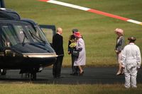 G-VONB @ EGVA - Taken at the Royal International Air Tattoo 2008 during arrivals and departures (show days cancelled due to bad weather) - The Queen just about to fly out following the flypast. - by Steve Staunton