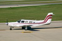 N36445 @ CID - Taxiing to Runway 27 for departure. - by Glenn E. Chatfield