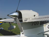 N6325K @ OSH - 1947 Republic RC-3 SEABEE, Lycoming GSO&IGSO-480 geared, injected pusher upgrade from original Franklin 6A8-215-B8F 215 Hp, 3 blade prop mod - by Doug Robertson