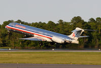 N7539A @ ORF - American Airlines N7539A (FLT AAL815) using up alot of runway while taking off from RWY 5 enroute to Dallas/Fort Worth Int'l (KDFW). - by Dean Heald