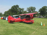 N30107 @ OSH - 1940 Waco UPF, Continental W670 220 Hp - by Doug Robertson
