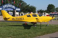 HI-700EX @ OSH - EAA AirVenture 2008, Dominican Republic registration number - by Timothy Aanerud