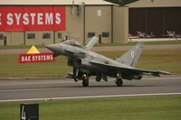 ZJ911 @ EGVA - Taken at the Royal International Air Tattoo 2008 during arrivals and departures (show days cancelled due to bad weather) - by Steve Staunton