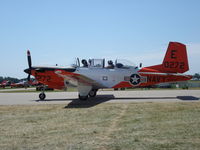 160272 @ KOSH - Beech T-34C - by Mark Pasqualino