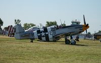 N5087F @ KOSH - North American P-51B - by Mark Pasqualino