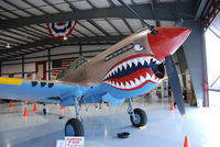 N94466 @ S67 - Flying Tiger On display at the Warhawk Air Museum. - by Bluedharma