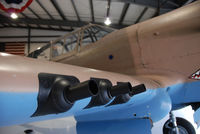 N94466 @ S67 - Flying Tiger Starboard Guns. On display at the Warhawk Air Museum. - by Bluedharma