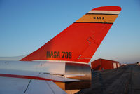 NASA-708 @ KONO - Parked in Ontario Oregon as part of private collection.