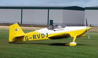 G-RVDJ @ EGCJ - Visitor to the 2008 LAA Regional Fly-in at Sherburn - by Terry Fletcher