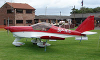SP-ICE @ EGCJ - Static Display aircraft at the 2008 LAA Regional Fly-in at Sherburn - by Terry Fletcher