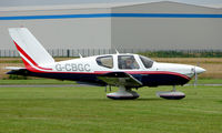 G-CBGC @ EGCJ - Visitor to the 2008 LAA Regional Fly-in at Sherburn - by Terry Fletcher