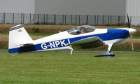 G-NPKJ @ EGCJ - Visitor to the 2008 LAA Regional Fly-in at Sherburn - by Terry Fletcher
