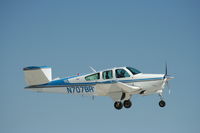 N707BR @ KOSH - Beech V35