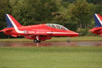 XX242 @ EGVA - Taken at the Royal International Air Tattoo 2008 during arrivals and departures (show days cancelled due to bad weather) - by Steve Staunton