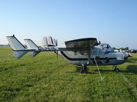 N52515 @ KOSH - Cessna O-2A - by Mark Pasqualino